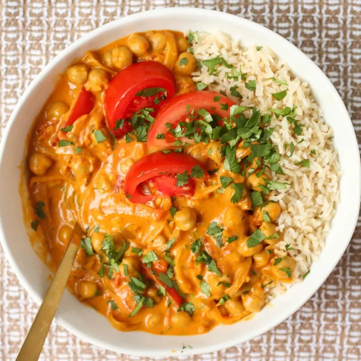 Chickpeas with a warm welcome