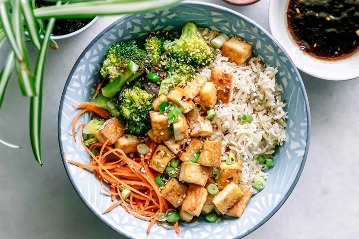 Tofu, rice & everyday calm
